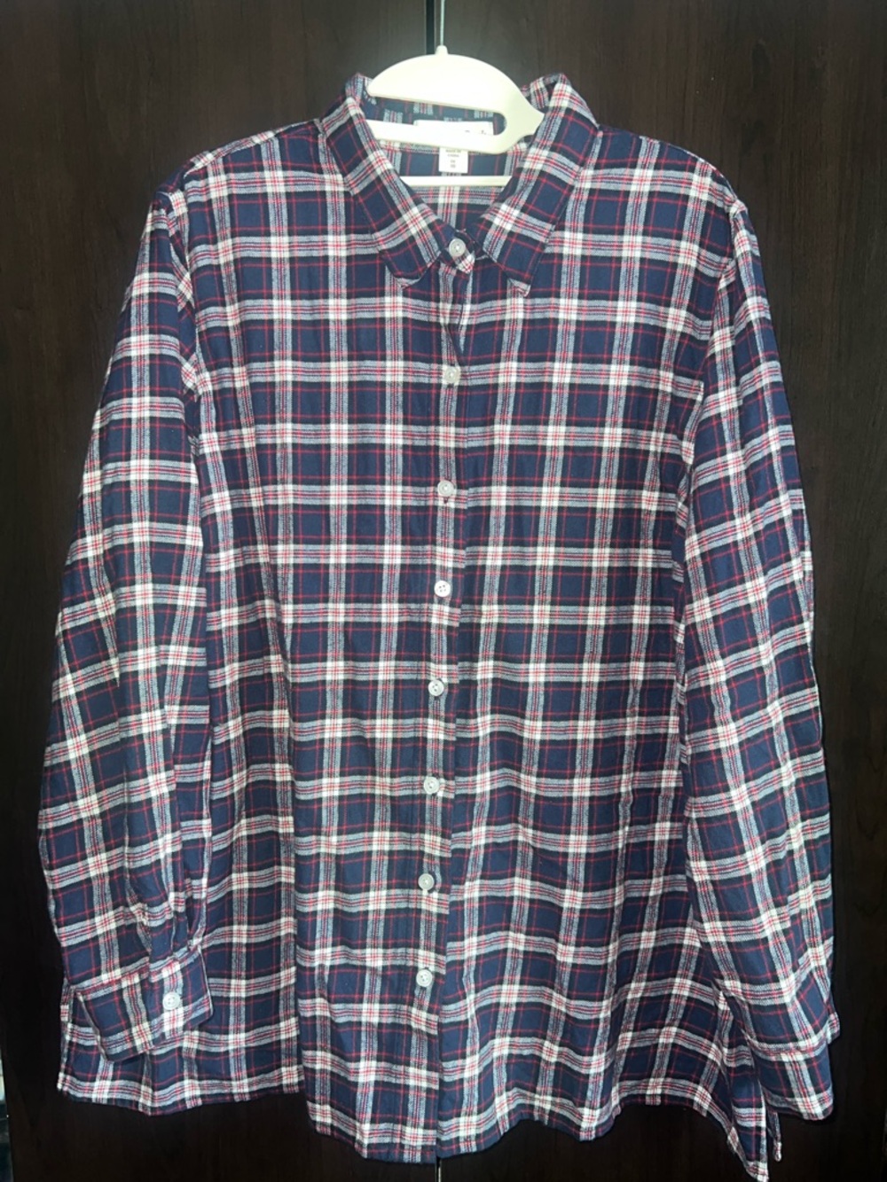Plaid Button Front Shirt